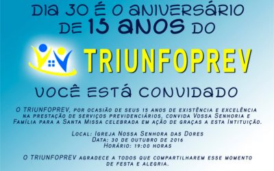 Aniversário TRIUNFOPREV