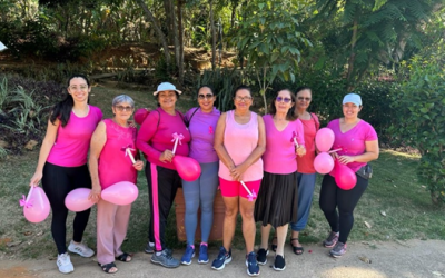 Outubro Rosa: campanha conscientiza para o controle do câncer de mama.