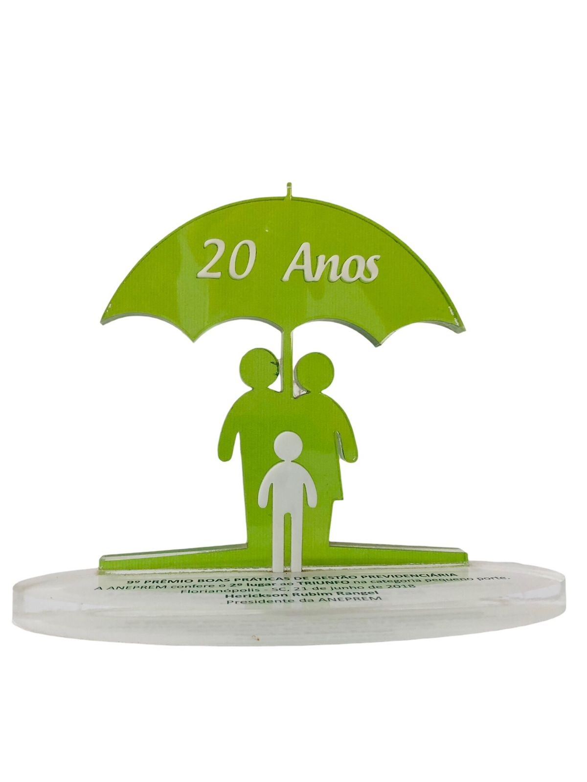 2018  2º lugar no 9º Prêmio Boas Práticas de Gestão Previdenciária na categoria pequeno porte – ANEPREM